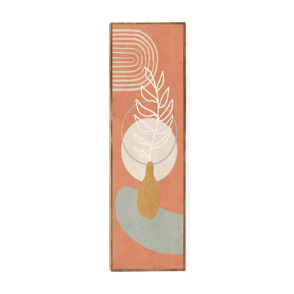 Timber Art - Abstract Vase - Rust