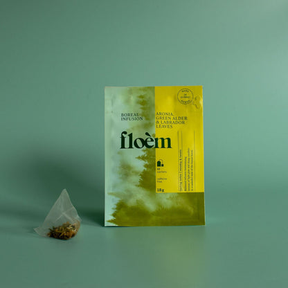 Herbal tea bags - Aronia, Alder & Labrador Tea leaves