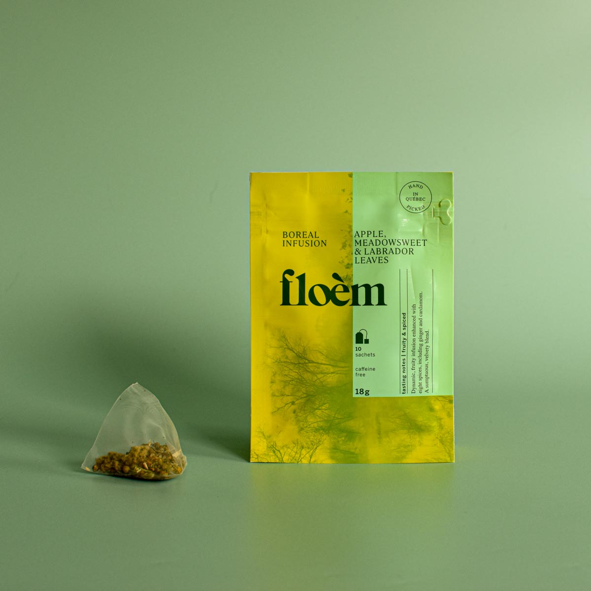 Herbal tea bags - Apple, meadowsweet & Labrador tea