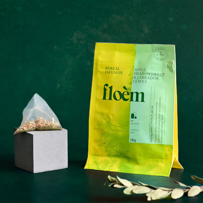 Herbal tea bags - Apple, meadowsweet & Labrador tea