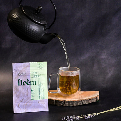 Herbal tea bags Thuya, Lavender & Labrador tea