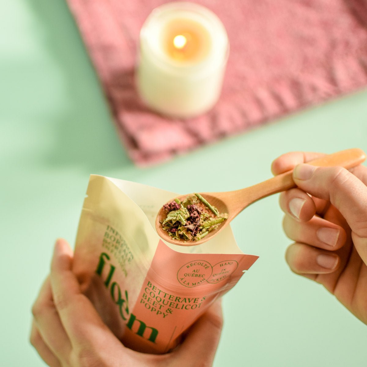 Loose leaf herbal tea - Beetroot & poppy
