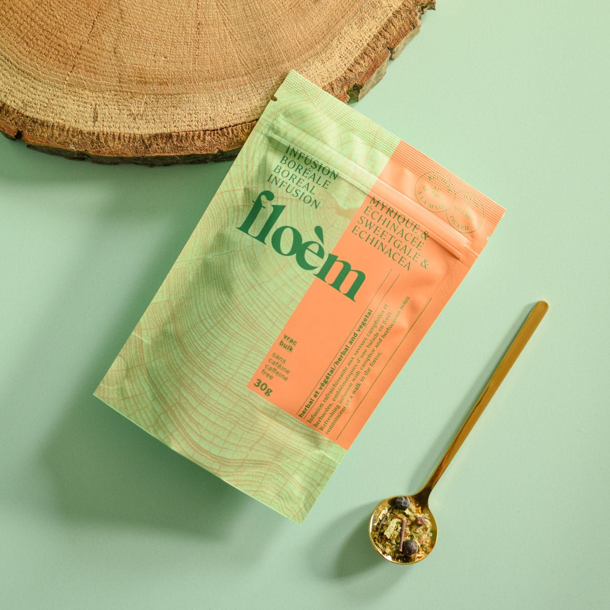 Loose leaf herbal tea - Sweet gale & echinacea