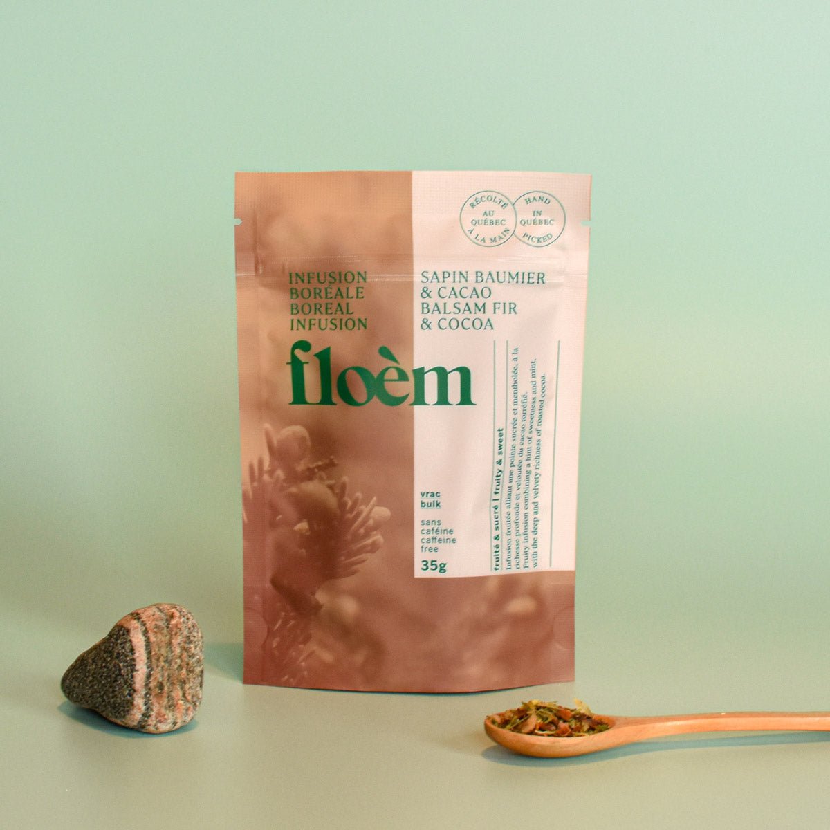 Loose leaf tea - Balsam fir & Cacao