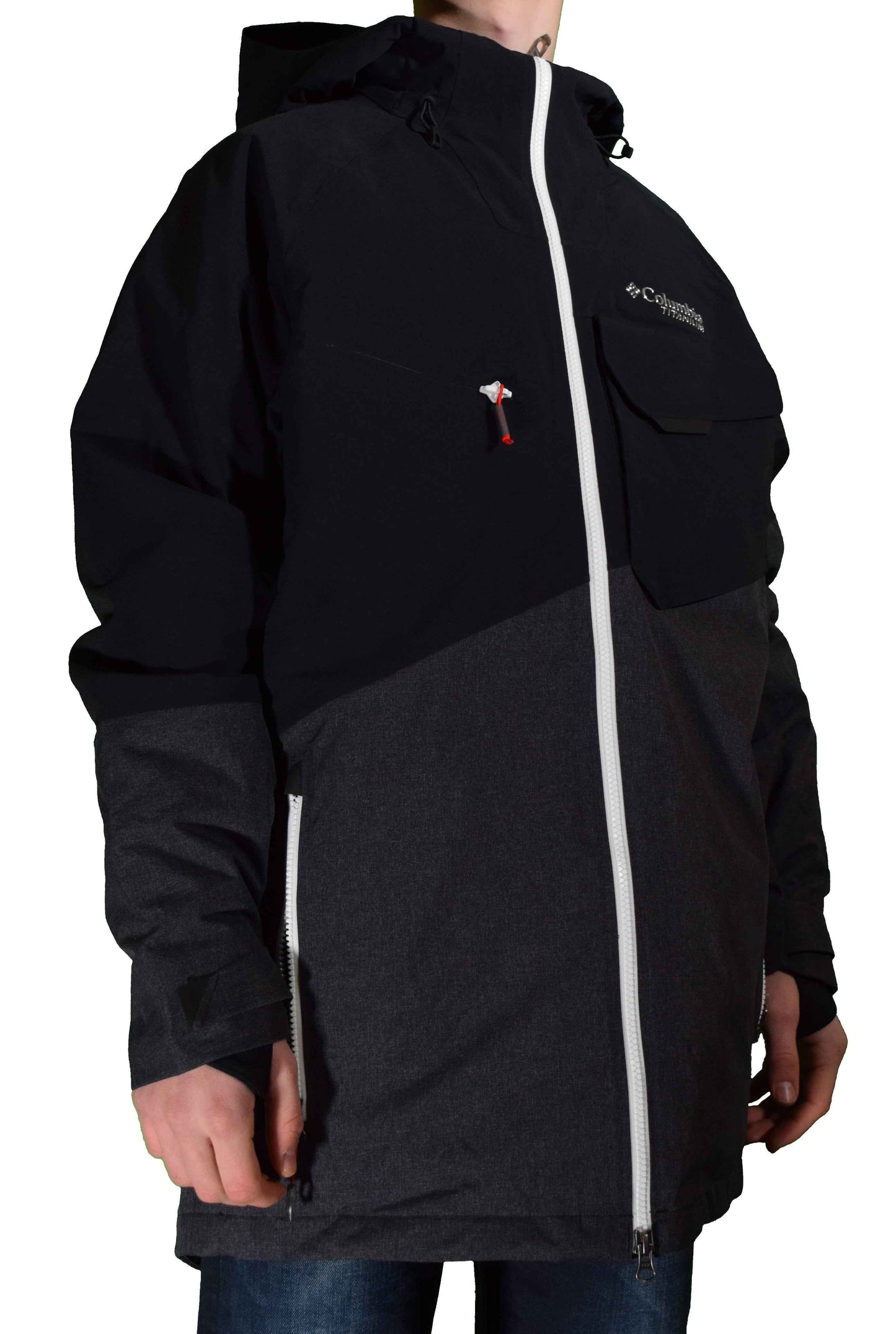 Columbia Titanium Doudoune de ski First Tracks 860 TurboDown Homme Taille : M