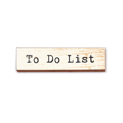 Timber Magnet - To Do List