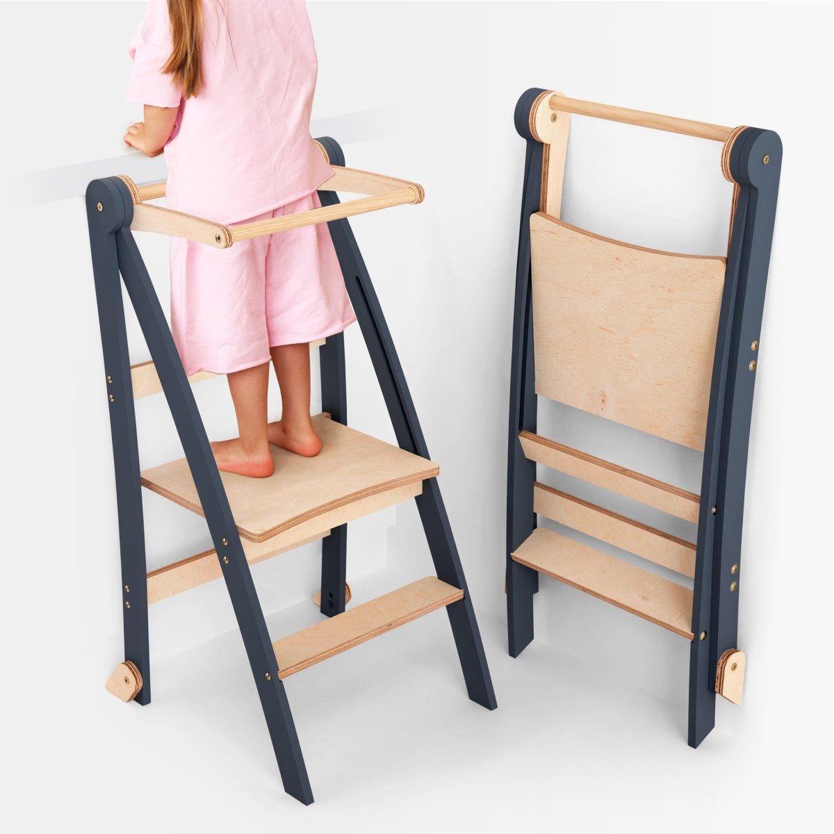 Tour d'apprentissage : Marchepied pour enfants - Graphite