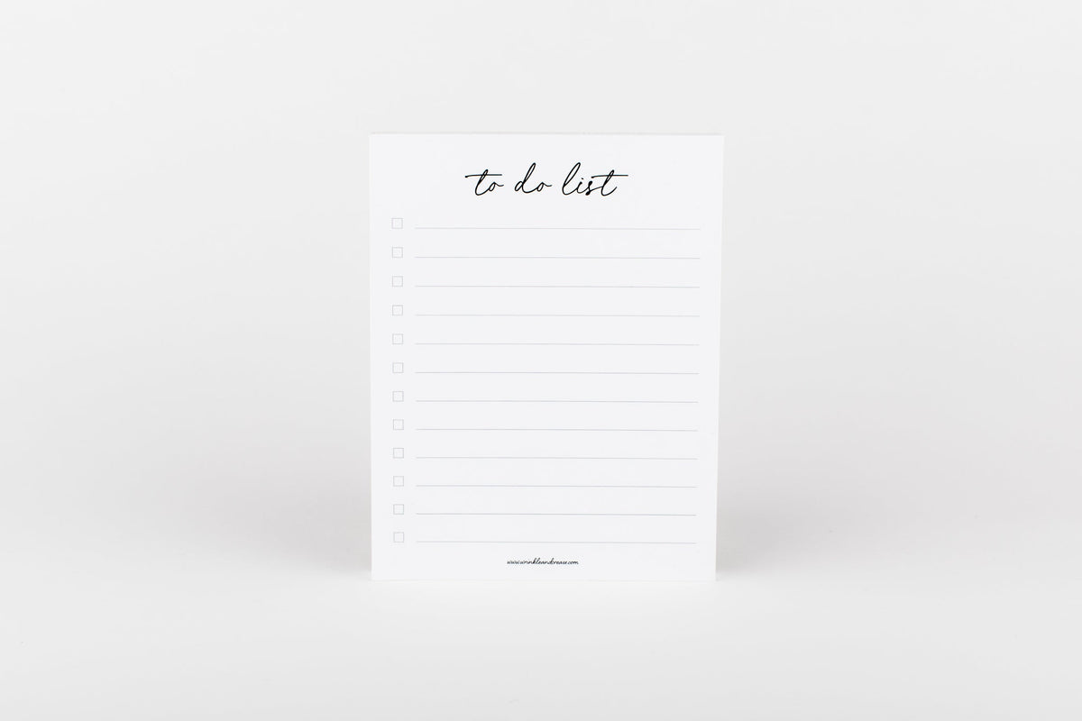 To Do List