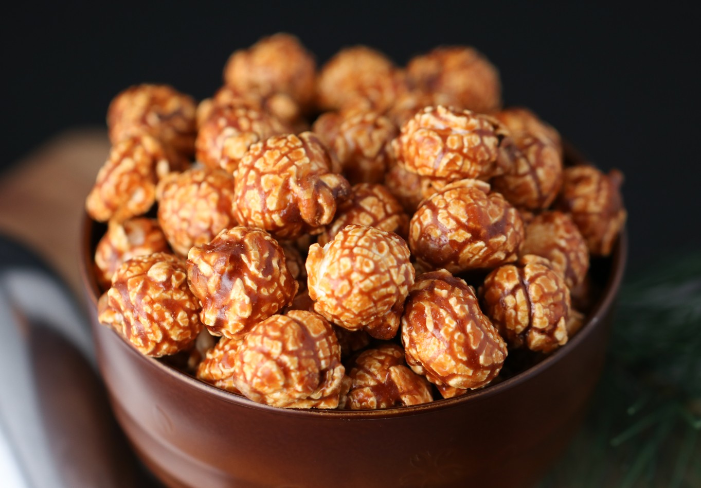Popcorn au caramel