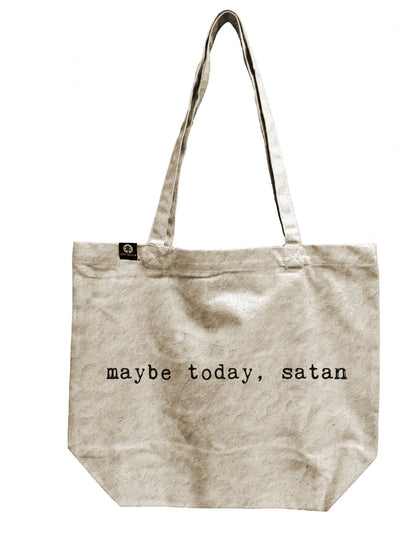 Tote Bag - Maybe Today Satan
