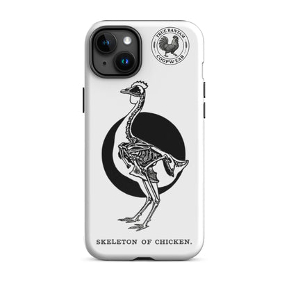 Coque de protection rigide rétro pour iPhone® - Squelette de poulet