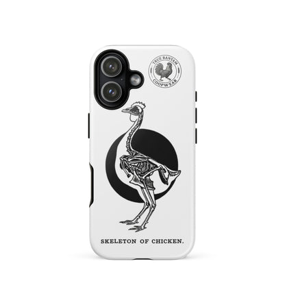 Coque de protection rigide rétro pour iPhone® - Squelette de poulet