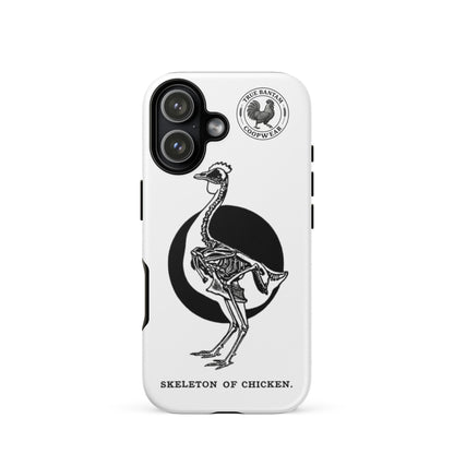 Coque de protection rigide rétro pour iPhone® - Squelette de poulet