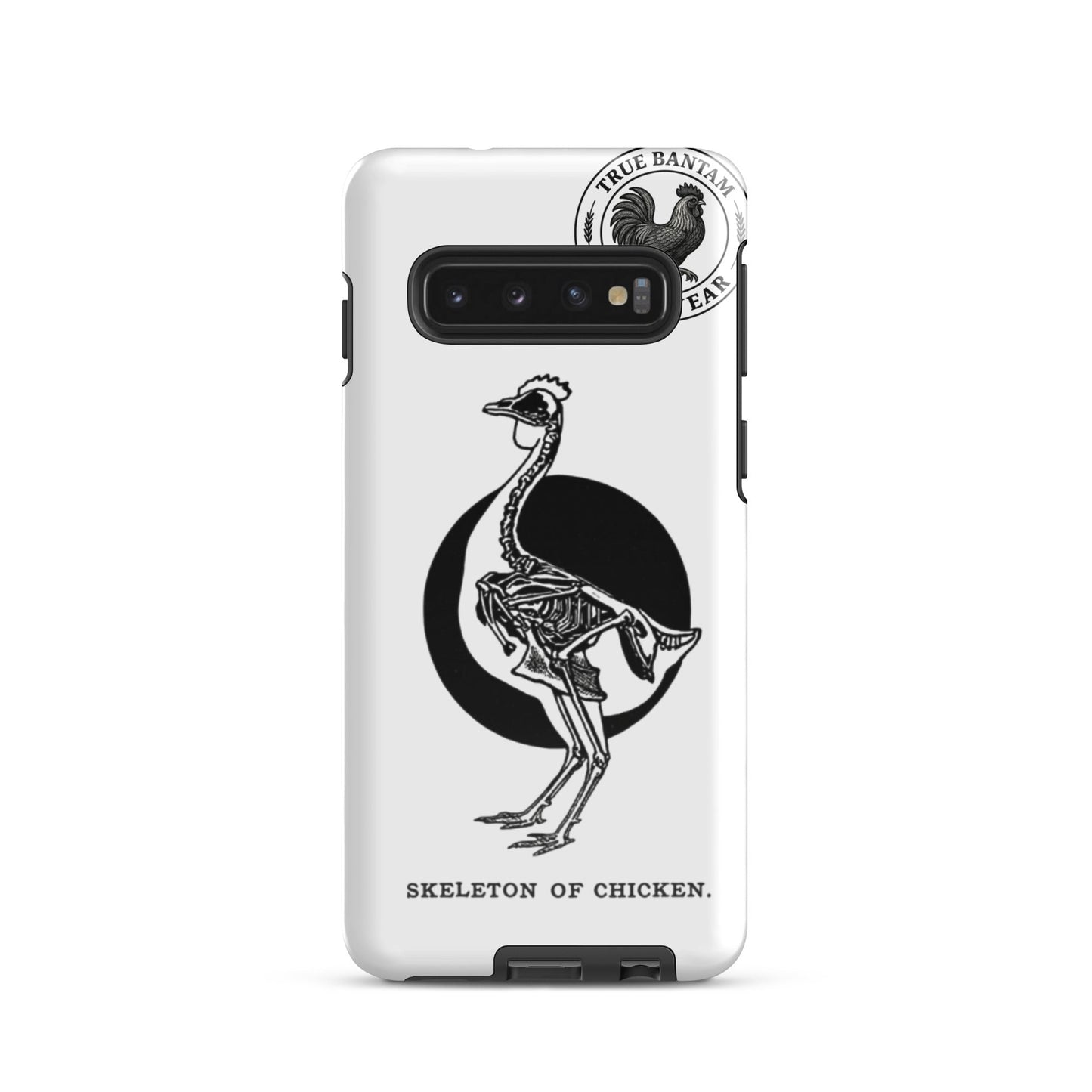 Coque rigide rétro motif Squelette de poulet pour Samsung®