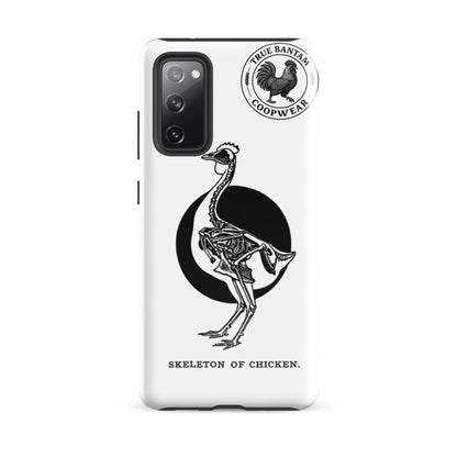 Coque rigide rétro motif Squelette de poulet pour Samsung®