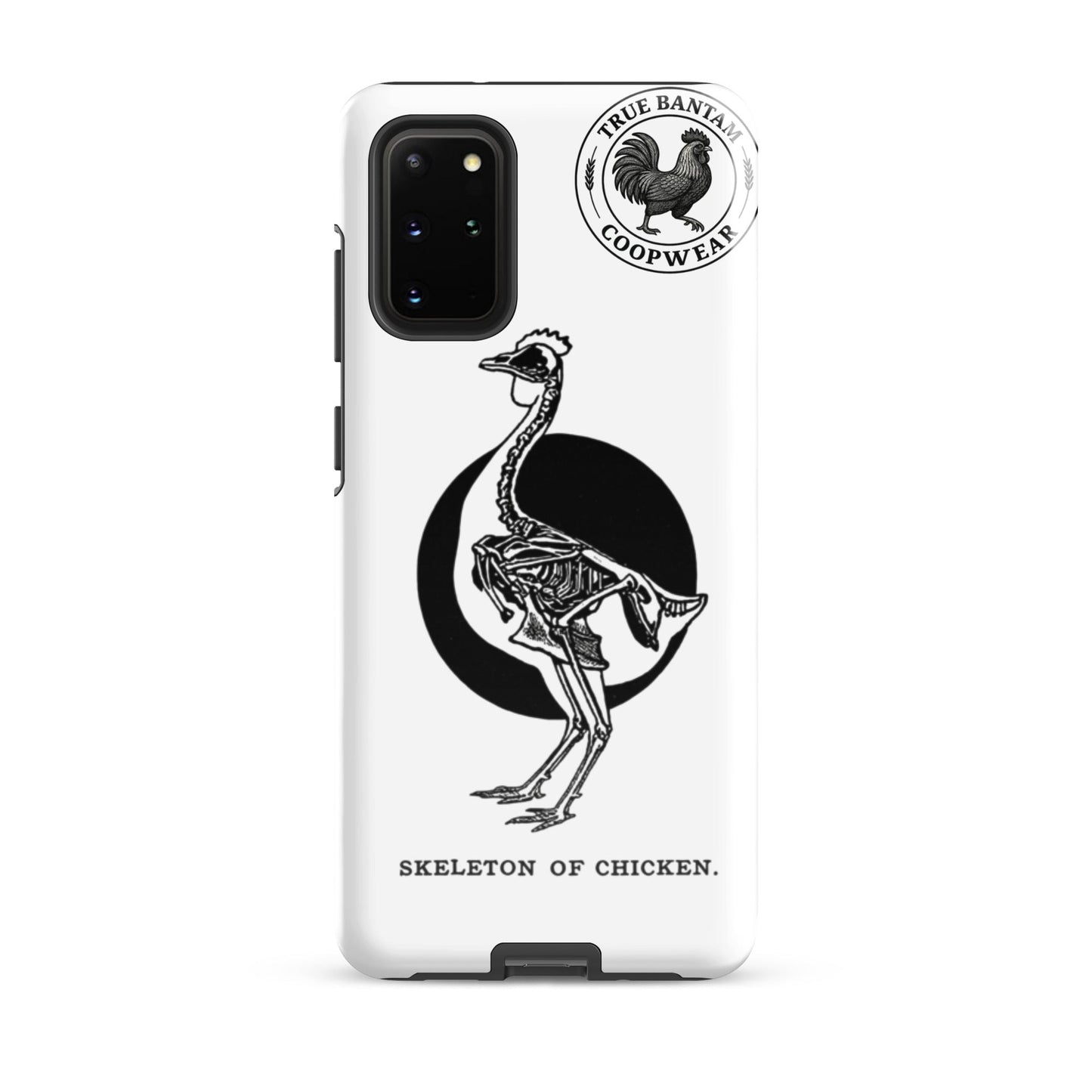 Coque rigide rétro motif Squelette de poulet pour Samsung®