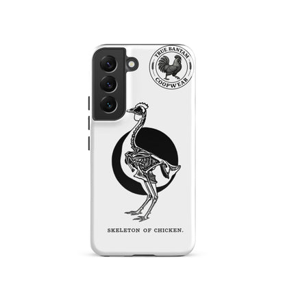 Coque rigide rétro motif Squelette de poulet pour Samsung®