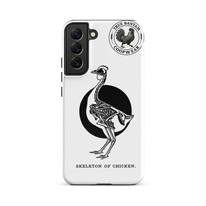 Coque rigide rétro motif Squelette de poulet pour Samsung®