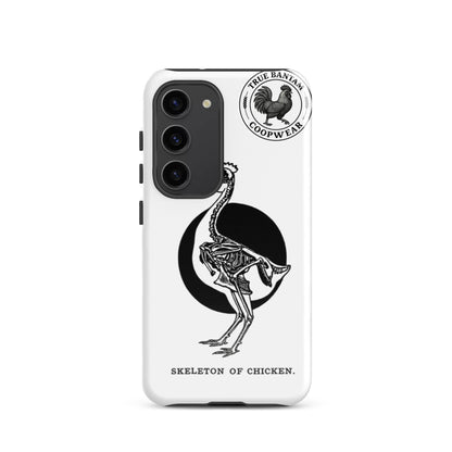 Coque rigide rétro motif Squelette de poulet pour Samsung®
