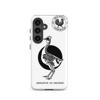 Coque rigide rétro motif Squelette de poulet pour Samsung®