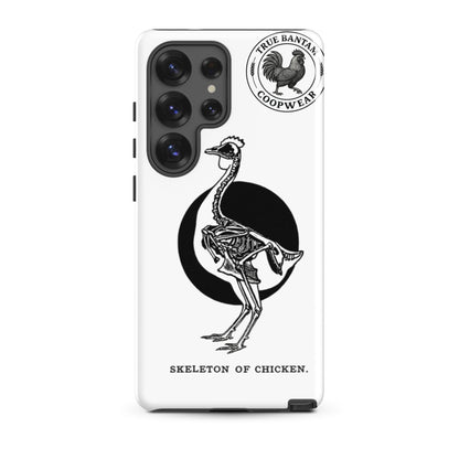 Coque rigide rétro motif Squelette de poulet pour Samsung®