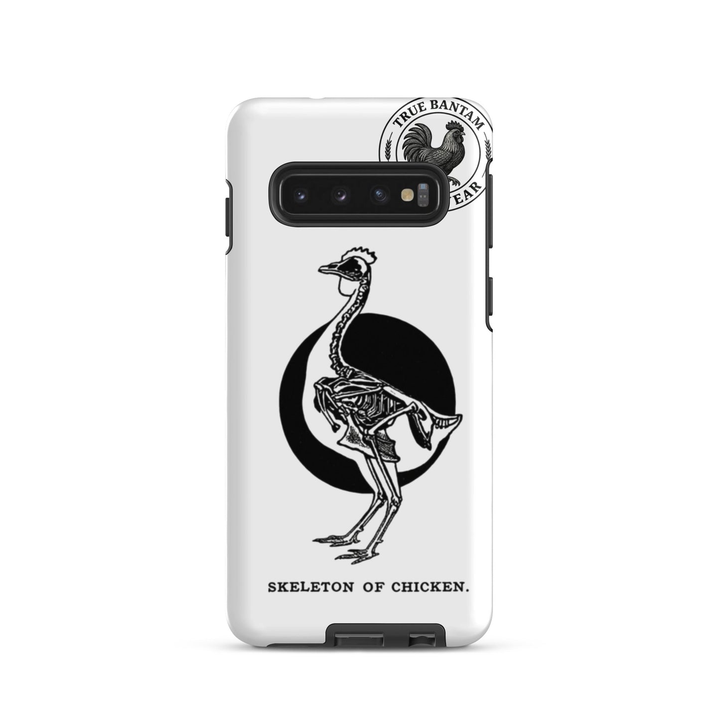 Coque rigide rétro motif Squelette de poulet pour Samsung®