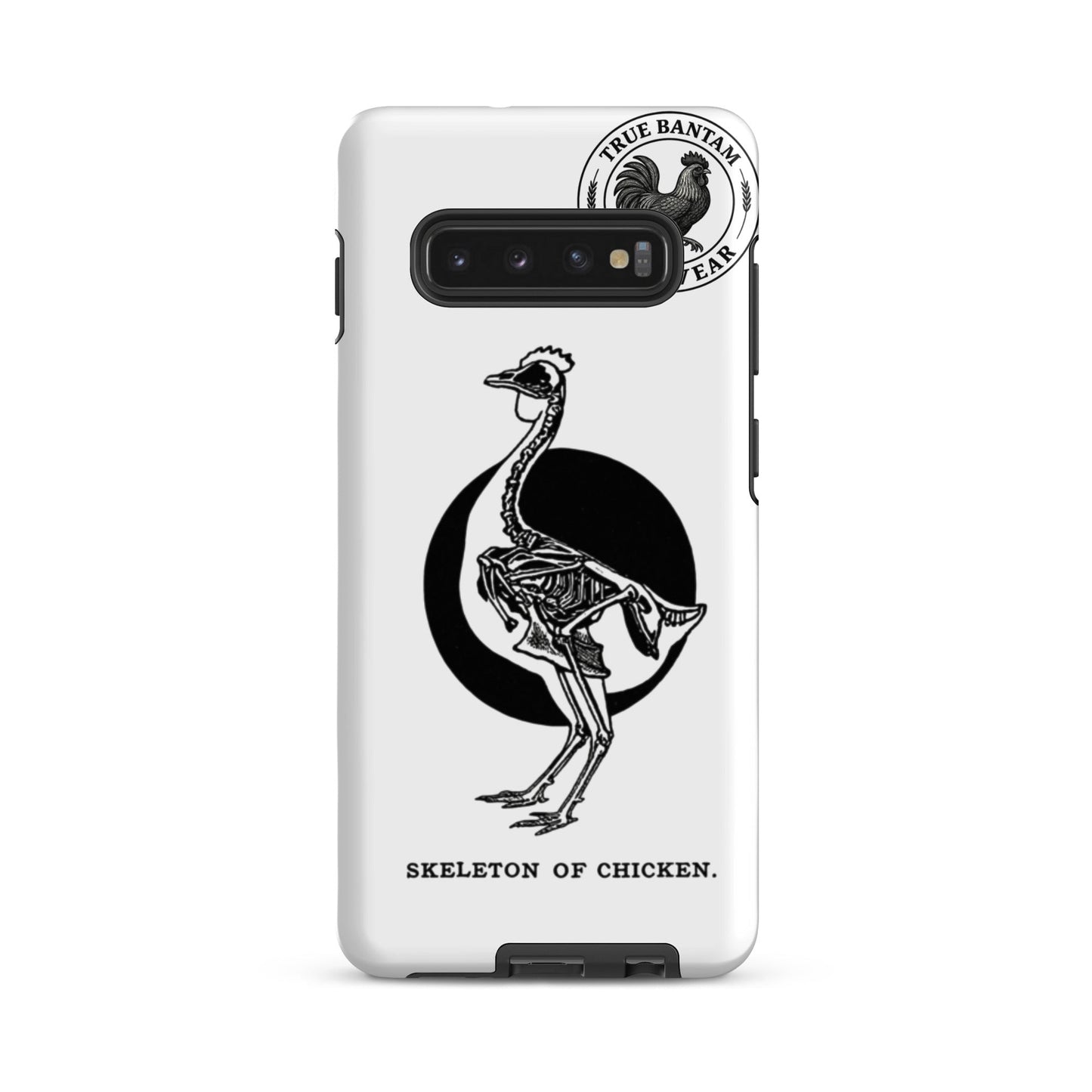 Coque rigide rétro motif Squelette de poulet pour Samsung®