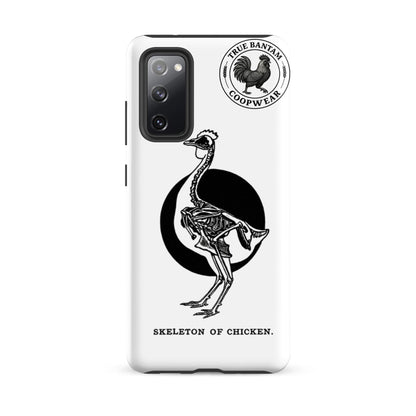 Coque rigide rétro motif Squelette de poulet pour Samsung®