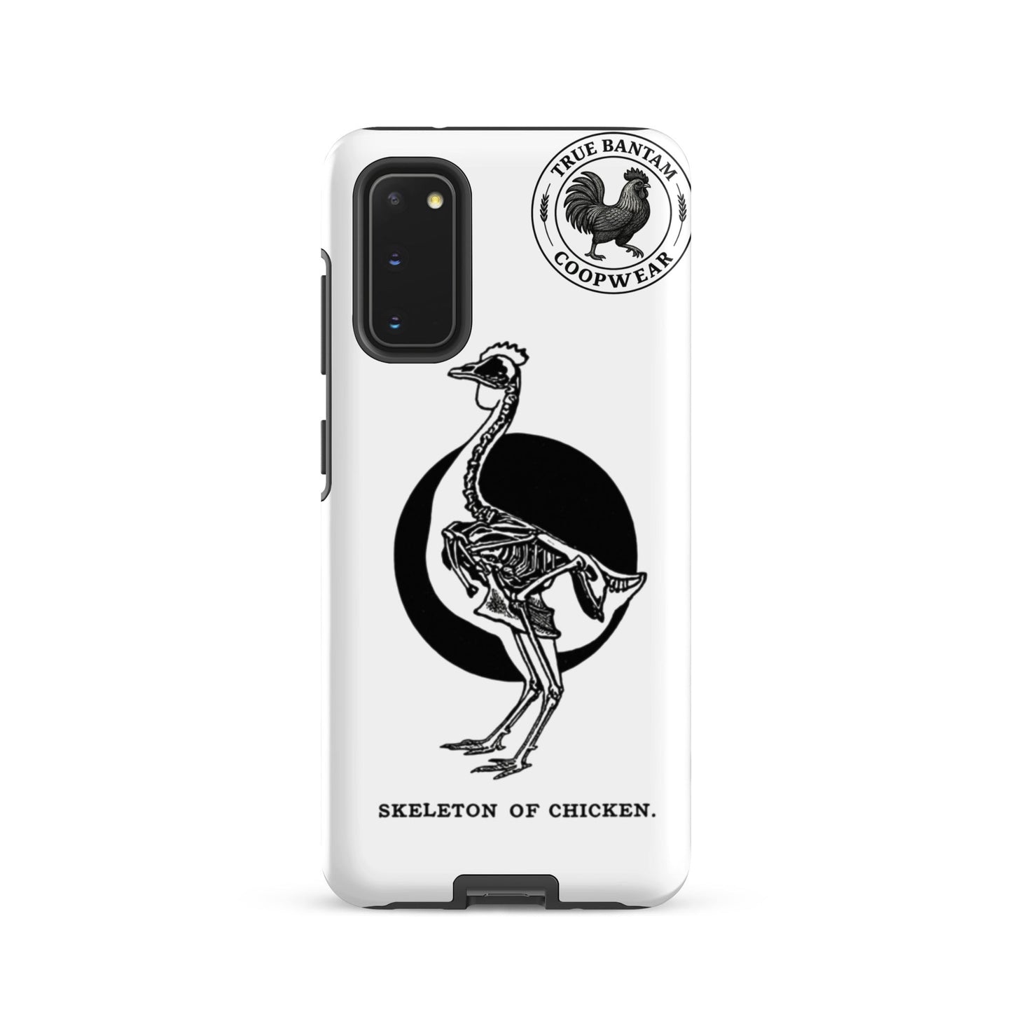 Coque rigide rétro motif Squelette de poulet pour Samsung®