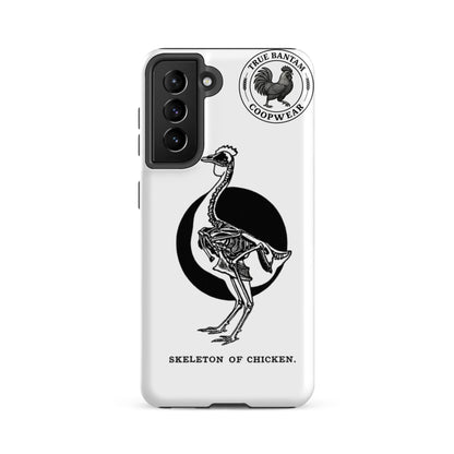 Coque rigide rétro motif Squelette de poulet pour Samsung®