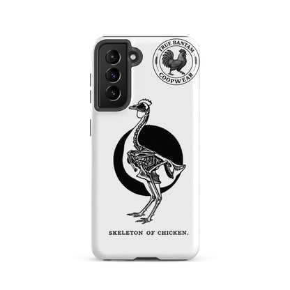 Coque rigide rétro motif Squelette de poulet pour Samsung®