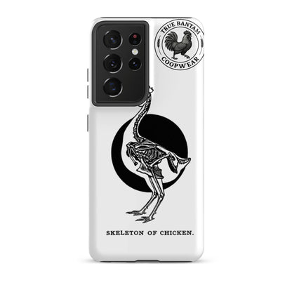 Coque rigide rétro motif Squelette de poulet pour Samsung®