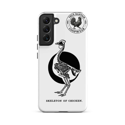 Coque rigide rétro motif Squelette de poulet pour Samsung®
