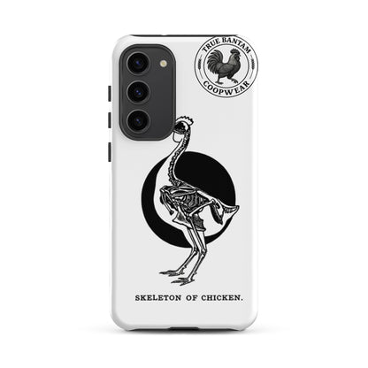 Coque rigide rétro motif Squelette de poulet pour Samsung®