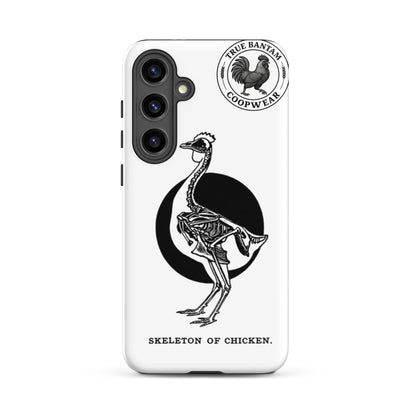 Coque rigide rétro motif Squelette de poulet pour Samsung®