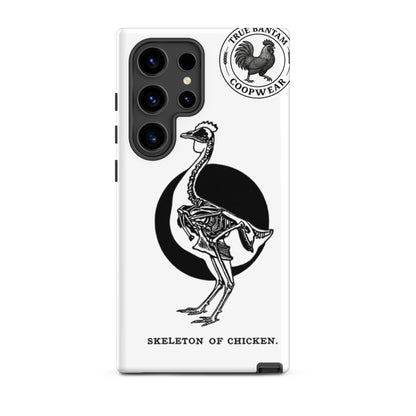 Coque rigide rétro motif Squelette de poulet pour Samsung®