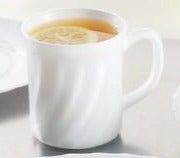Lot de 6 Mugs 29cl blancs - Trianon - Luminarc