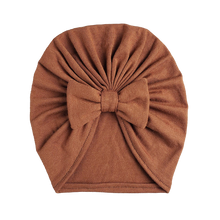 Bamboo Turban Hat | Rust