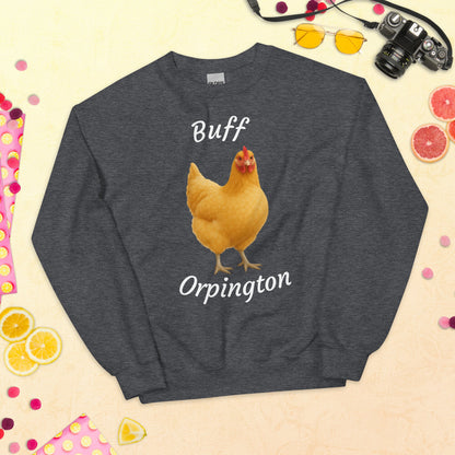 Buff Orpington Words Unisex Sweatshirt