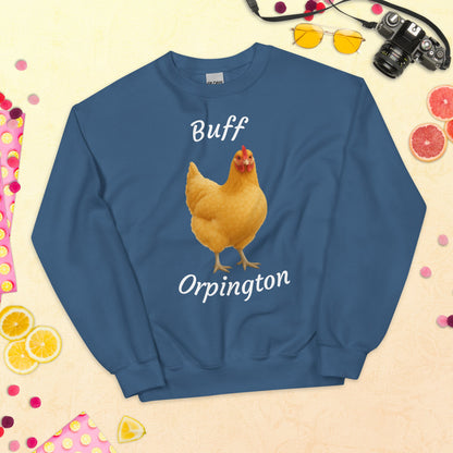 Buff Orpington Words Unisex Sweatshirt