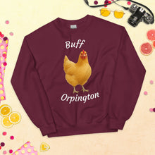 Sweat-shirt unisexe Buff Orpington Words