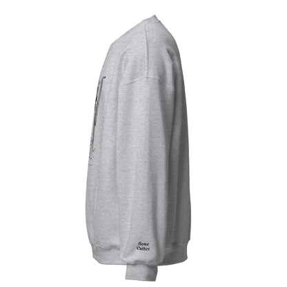 Retro Bone Cutter Unisex Sweatshirt