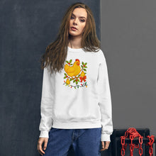 Sweat-shirt unisexe premium Orpington de Pâques dans un poirier