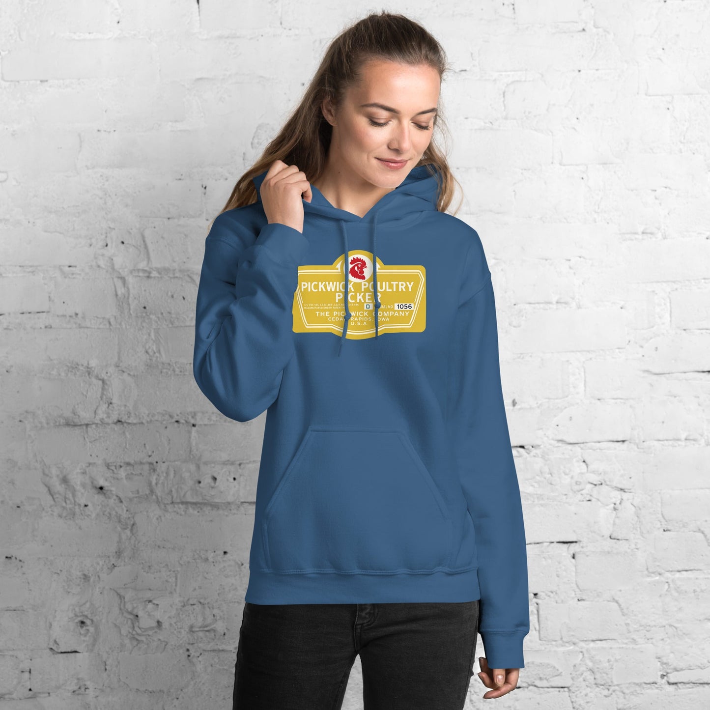 Sweat à capuche unisexe Pickwick Plucker rétro