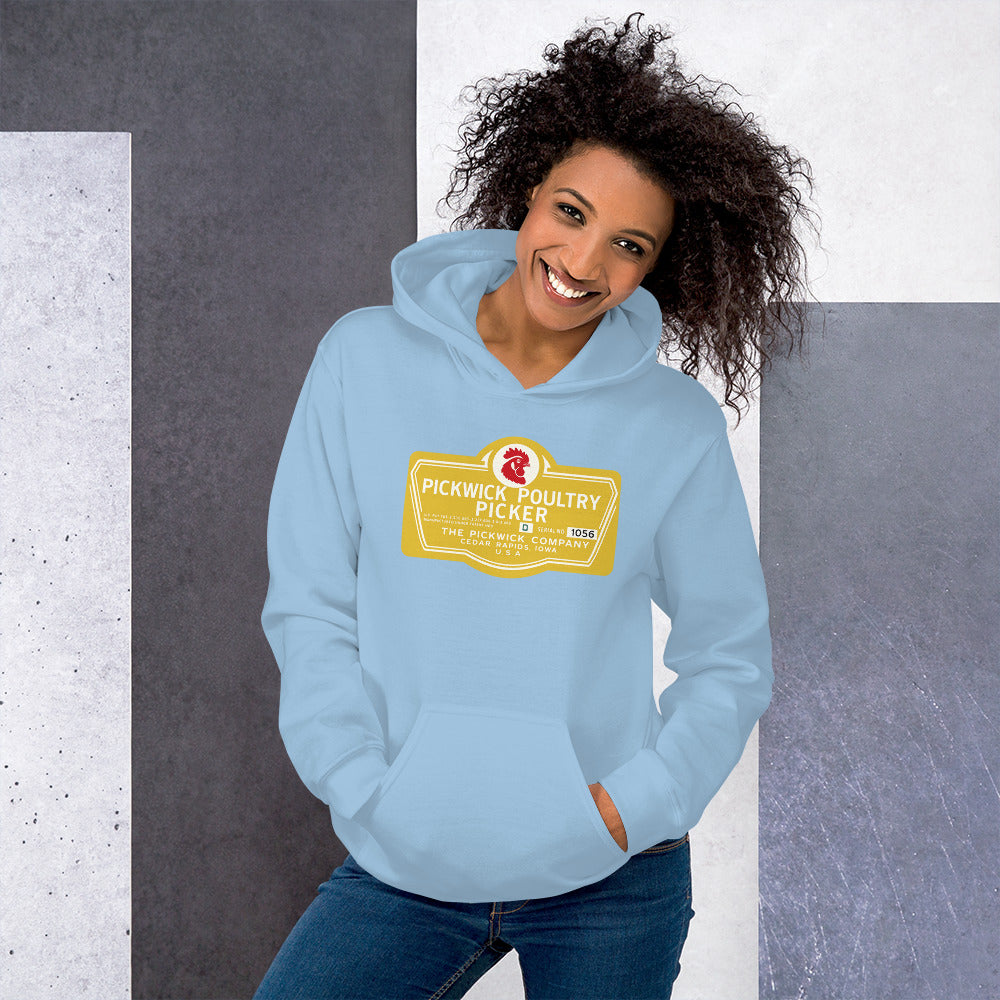 Sweat à capuche unisexe Pickwick Plucker rétro