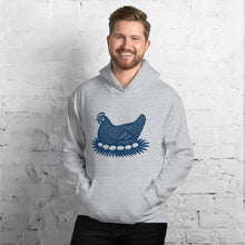Sweat à capuche unisexe Retro Hen