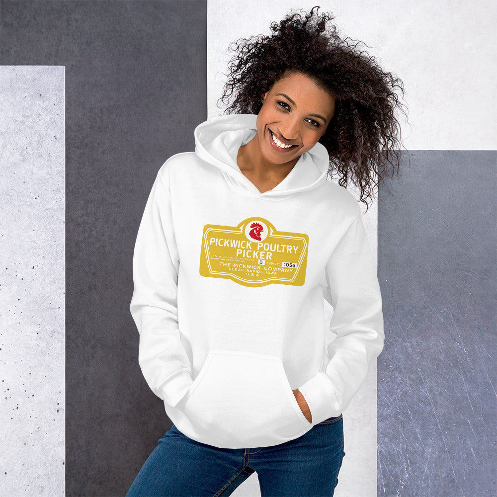 Sweat à capuche unisexe Pickwick Plucker rétro