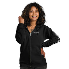 Sweat à capuche zippé unisexe en mélange épais Silver Sebright