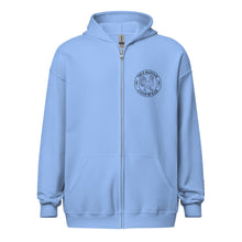 Sweat à capuche zippé unisexe en mélange épais Retro Hen