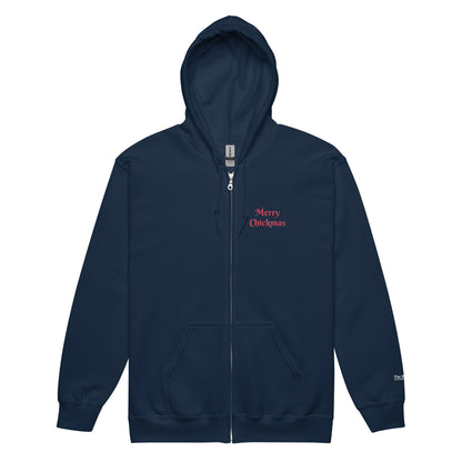Chickmas Pear Tree Unisex heavy blend zip hoodie